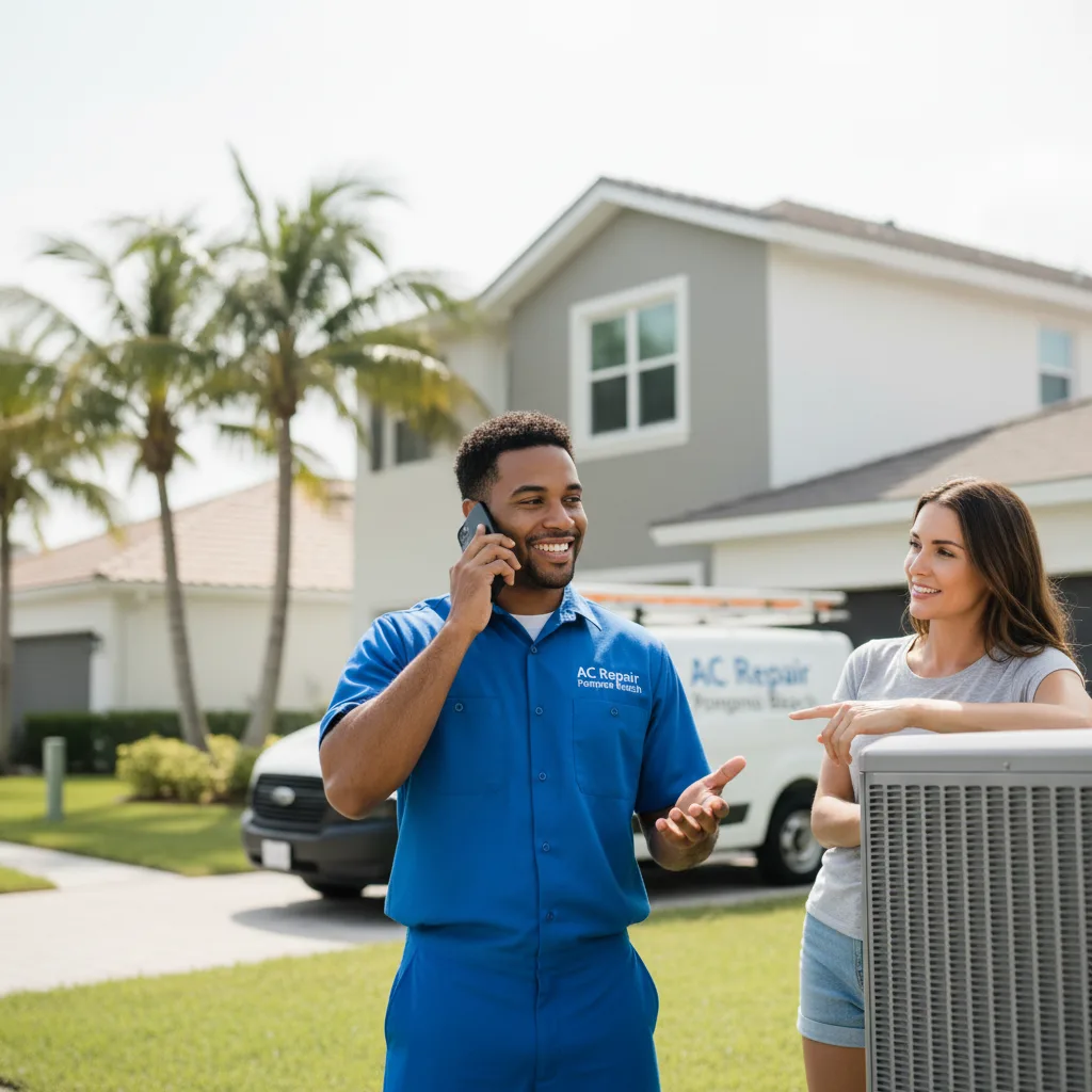 AC Repair Pompano Beach customer support in Mason City